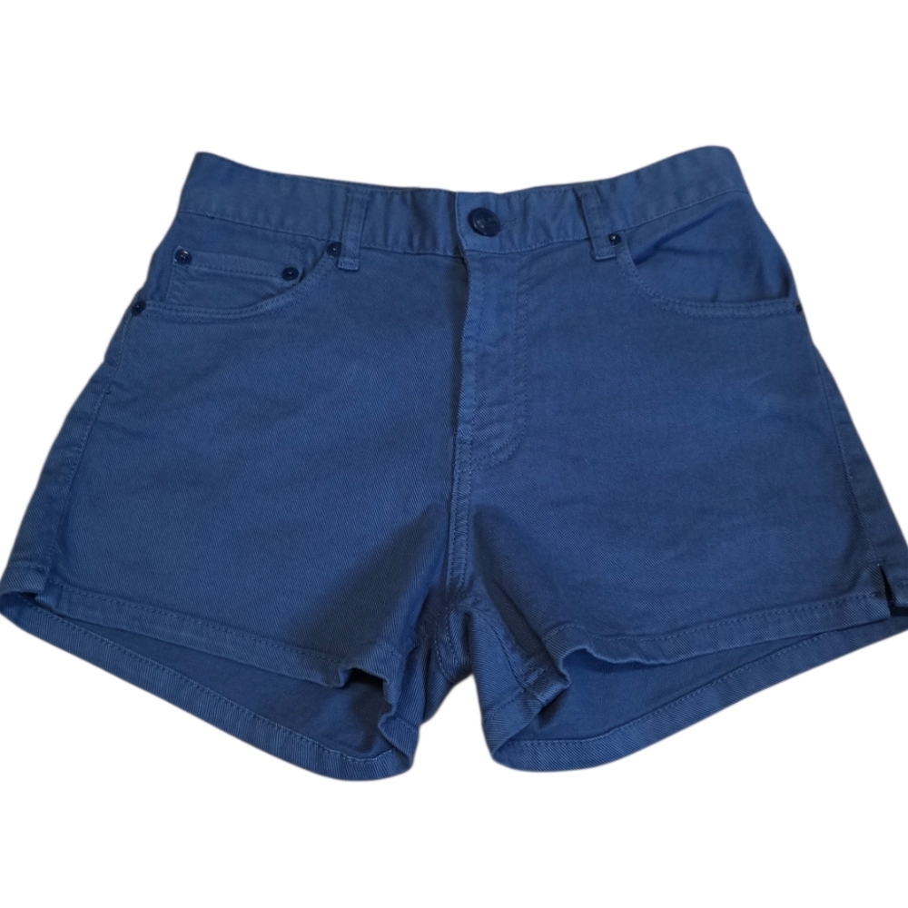 SOLID & STRIPED Blue Flat Front Classic Shorts - image 2